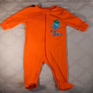 One-piece Footies/long sleeve